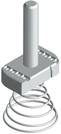 Болт STRUT 10х50 с конусной пружиной EKF stbkp10x50