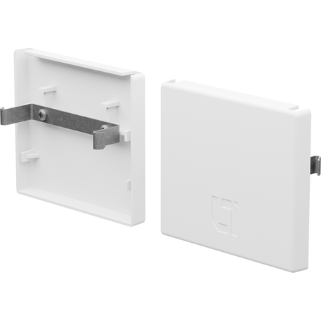 Комплект пластиковых торцевых крышек LINER 100/S WH | 2473000360 Световые Технологии