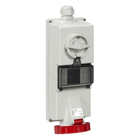 Розетка 32А 3P-N-E 380-415В без защ. IP65 SchE 83796 Schneider Electric