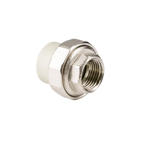 Муфта комбинированная разъемная "Американка" PPR внутр. резьба 20х1/2 сер. RTP 15515