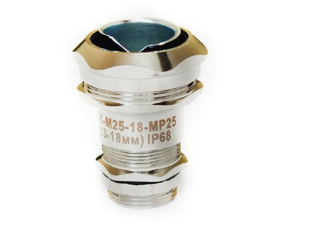 Кабельный ввод ВК-М25-18-МР25 IP66/IP67/IP68 - zeta30016 ЗЭТА