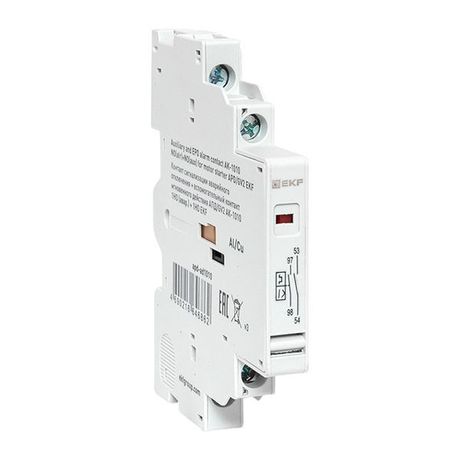 Контакт сигнализации аварийного отключения + вспомогательный мгновенного действия АПД/GV2 АК-1010 1НО (авар.) | apd-ad1010 EKF