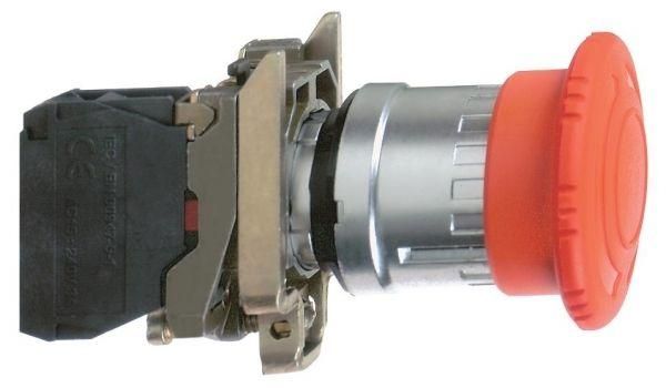 Кнопка аварийная красная возвратная 22мм Гриб 1нз - XB4BS542 APC