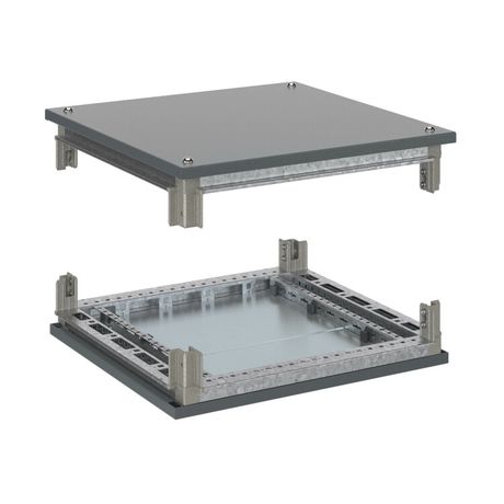 Комплект крыша и основание для оцинкованных шкафов CQE 1200 x 600 мм | R5GTB126 DKC ДКС