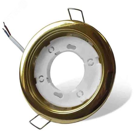 Светильник ФВО встраиваемый под лампу GX53 золотой IONICH - 1650 Союз