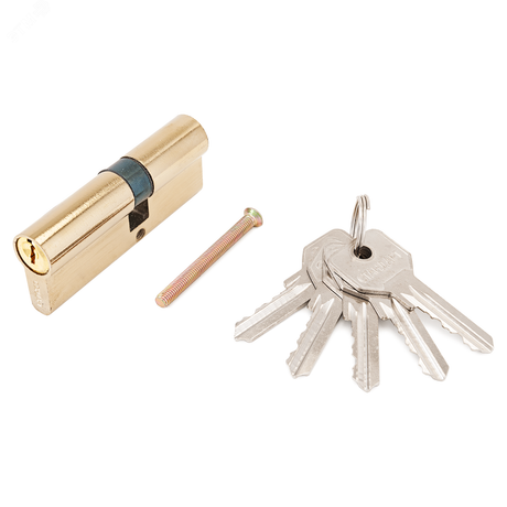 Механизм цилиндровый для врезных замков, Стандарт Z.I.80-5K (30x10x40) BP золото (латунь) - 11110 ПТК