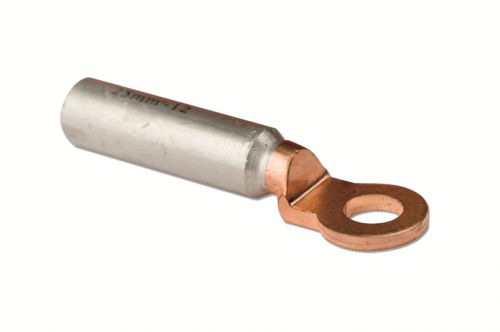 Наконечник кольц. без изоляции 35кв.мм отв. d12.5мм медь/алюм. (уп.50шт) DKC 2G12B ДКС