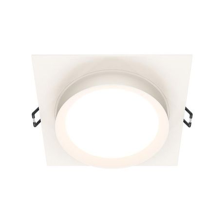 Светильник встраиваемый Hoop Белый - DL086-GX53-SQ-W Maytoni