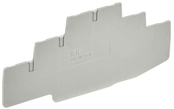 Заглушка для CP-ML 3 ур. 2,5мм2 серая | YCT23-00-3-K03-002-ZGL IEK