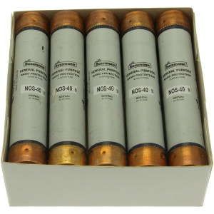 Предохранитель без токоограничения, 600 В АС, класс K5 - NOS-40 EATON
