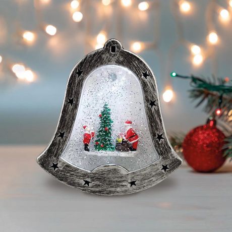 Декоративный светильник Колокольчик с эффектом снегопада | 501-068 NEON-NIGHT