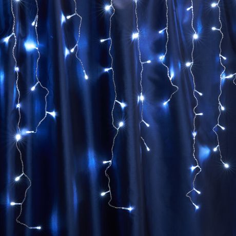 Гирлянда бахрома LED синий 4.5м IP44 - 32345 FERON CL22