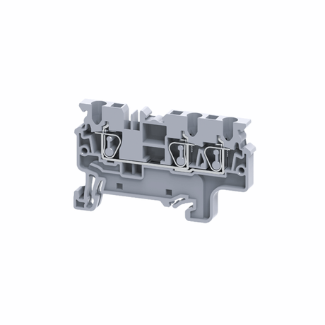 Клемма с тремя контактами 2,5 кв.мм пружинная OptiClip СX-2,5-TRIPLET-I-BU-синий - 289748 КЭАЗ