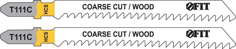 Полотно для электролобзика, T111C (набор 2шт) - 40935 РОС