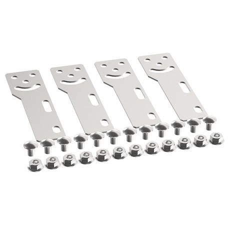 Комплект шарнирного соед. h=80 мм HDZ EKF | o8010k-HDZ