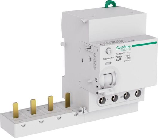 Блок дифференциального тока (БДТ) 25A 4P 30мА Тип-A 400В Systeme9 - S9V22425 APC