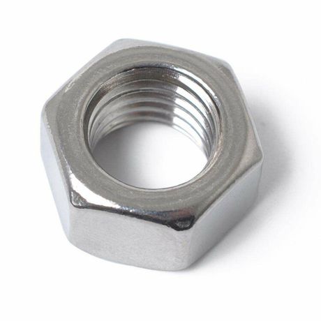 Гайка DIN934 шестигранная M18 нерж.ст. А2 с левой резьбой (2 шт) - пакет | 144168 Tech-KREP