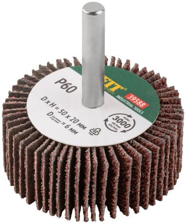 Диск лепестковый для дрели радиальный 50х20х6 мм Р 60 - 39588 РОС