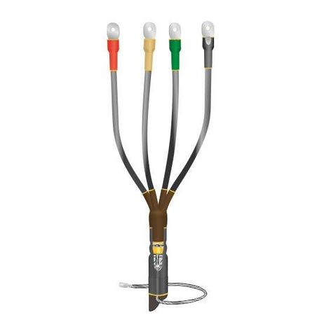 Муфта кабельная концевая внутренней установки 1кВ 1КВТпНнг-LS-4х(16-25) с болтовыми наконечниками Нева-Транс 22040045 Нева Транс