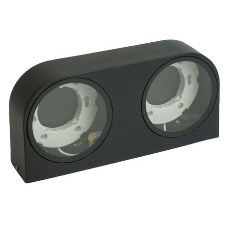 Светильник садово-парковый, 230V GX53, DH1203, черный (на стену) | 51328 FERON DH1203