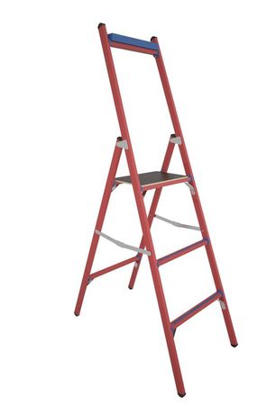 Стремянка диэлектрическая ССД-1.0 с симметричной опорой стеклопластик. Антиток Д413769 Диэлектрик