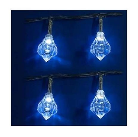 Гирлянда светодиодная «Бриллианты» с контроллером ULD-S0700-050/DTA WHITE IP20 DIAMONDS 7м. 50 диодов. белый свет. шнур прозр. | 07931 Uniel