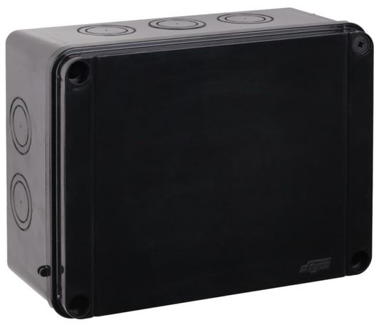 Коробка Тусо распаячная для ОП 300х220х120мм без гермовводов УХЛ1 IP67 черн. Ruvinil 67068Ч TYCO