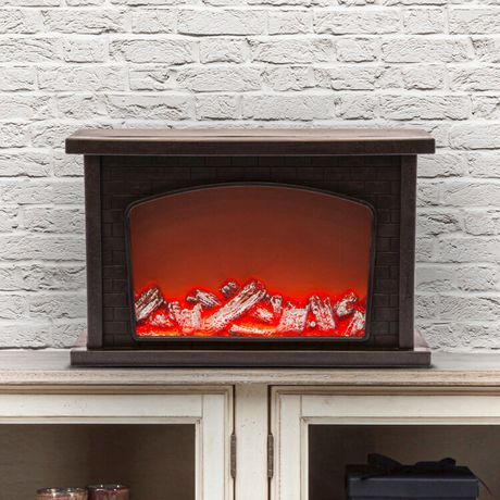 Камин декоративный 33*21 см, ЕGNIK - 06 , 3*AA USB, IP20 | Б0051947 ЭРА