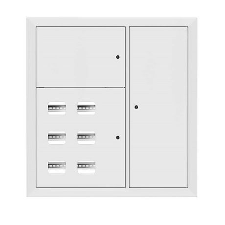 Щит этажный 6кв. RAL9003 (1000х950х160) PROxima EKF mb29-v-6-ral9003