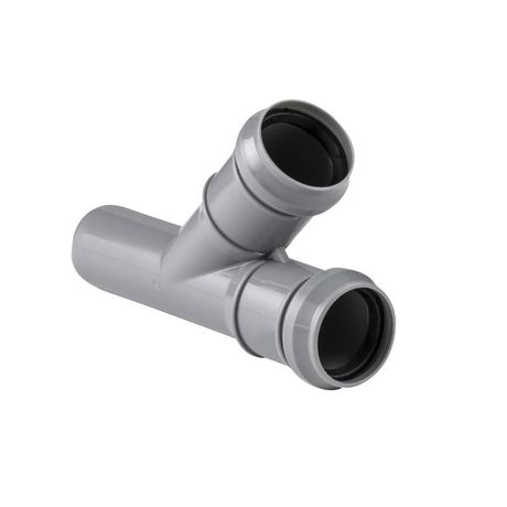 Тройник ВК ПП 32х32х45 сер. RTP 36427