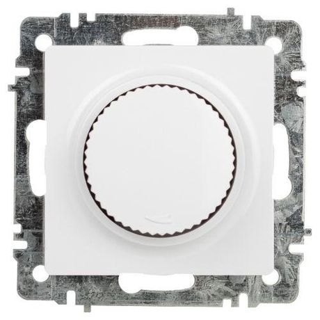 Светорегулятор поворотный СП Accent 6-401-01 600Вт 230В IP20 бел. Intro Б0063668 ЭРА