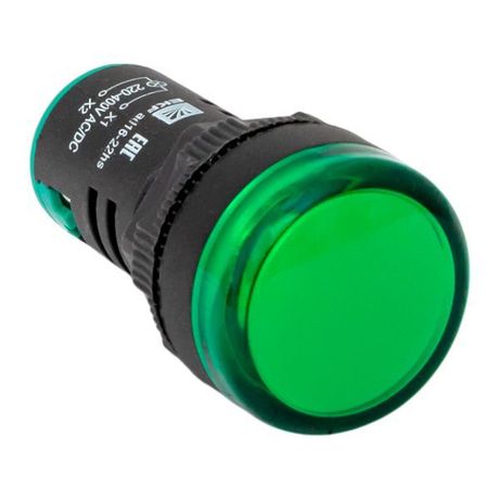 Матрица светодиодная AD16-22HS зеленый 220-400 В AC/DC | ledm-ad16-g-230acdc EKF