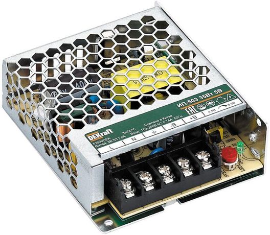 Импульсный источник питания 50Вт 36В 1,45А ИП-503 | 52008DEK DEKraft APC