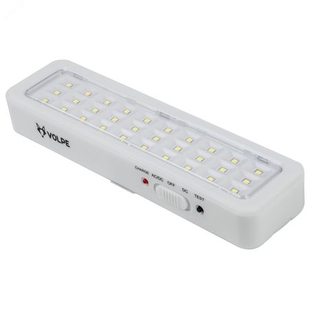 Светильник светодиодный ULR-Q401 2W/DW WHITE S01 авар. освещения "ВЫХОД" свет дневной 6500К встроен. аккум. AC/DС бел. Volpe UL-00002387 Uniel
