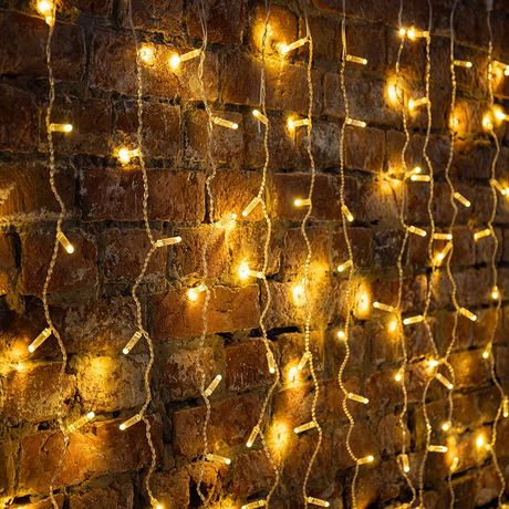 Гирлянда профессиональная Светодиодный Дождь 2х3м постоянное свечение прозрачный провод 220В тепло-белый - 235-156-6 NEON-NIGHT