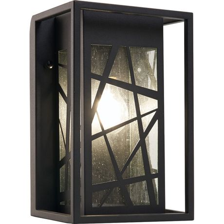 Светильник садово-парковый, 60W 230V E27 черный, PL641 (на стену) | 11647 FERON