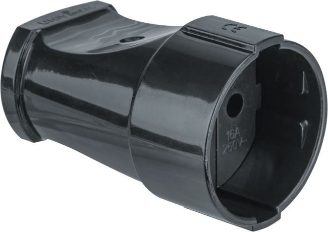 Розетка 61 717 NCA-SK01-10A-X-BL переносная без заземл. черн. Navigator 61717 21162