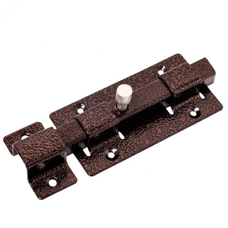 Засов Киров Секрет ЗД-06 антик медь квадратный - 14006 ПТК