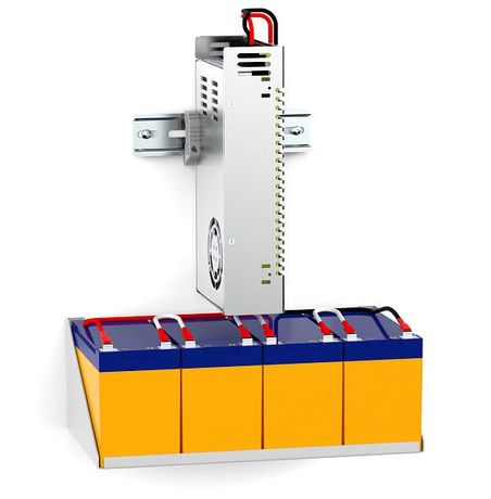 Комплект бесперебойного питания, 48 55VDC питание 94-264VAC, 47-63Гц, максимальная нагрузка 3,9А (при 48VDC), 5А 53VDC), ток заряда батареи 0,5А, 179х200х110мм - 40118 Тахион КБП-48/4,5