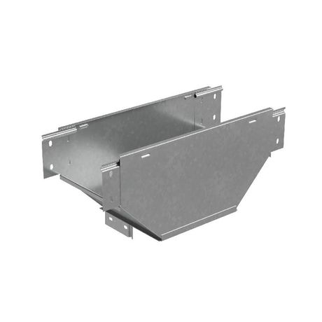 Отвод для лотка Т-образ. вертикал. 100х300мм вниз с разворотом трассы на 90град. "ПЛЮС" HD85 КМ PL18403 КМ-Профиль