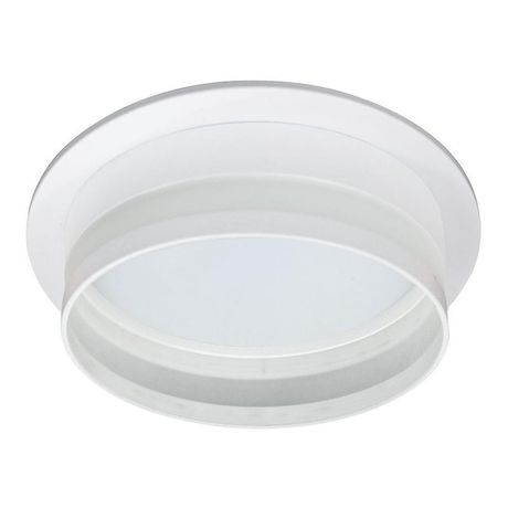 Светильник потолочный встраиваемый, 25W 230V GX70, белый, круг, без лампы, DL702 LUNA | 51097 FERON