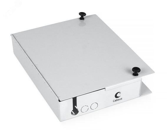 Бокс оптический настенный на 16 ST со сплайс-кассетой и КДЗС (без пигтейлов проходных адаптеров) - JJT-16-ST Cabeus 7309c