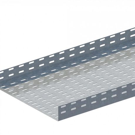 Лоток прямой перфорированный 500х50 L2000 сталь 1.2мм ЛМс-П цУТ2.5 СОЭМИ Н0122111337