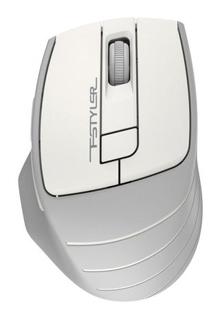 Мышь Fstyler FG30 бел./сер. оптическая 2000dpi беспроводная USB 6but WHITE A4TECH 1147563