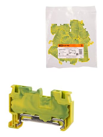 Зажим клеммный безвинтовой ЗКБ PEN быстрого зажима 2,5 мм2 (Ph-C PT 2,5-PE) | SQ0822-0163 TDM