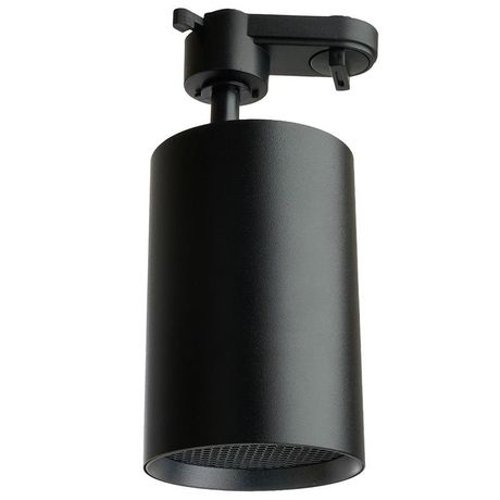 Светильник светодиодный трековый на шинопровод ДПО-18w 4000К 1440Лм черный с антибликовой решеткой - 48919 FERON