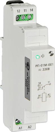Реле промежуточное РП-01М-001 110В 50Гц/пост. макс. коммутируемый ток контактов 16А 1п УХЛ4 и Автоматика A8223-79687502