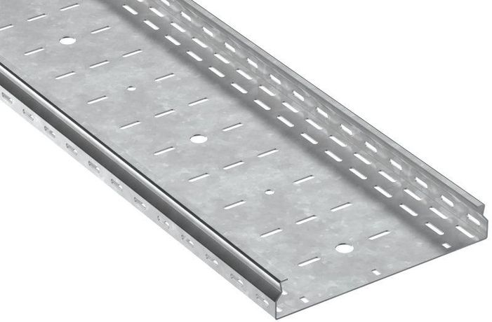 Лоток листовой перфорир. 50х300 L2000 сталь 2.0мм HDZ ESCA 7 IEK CLP10-050-300-200-2-HDZ