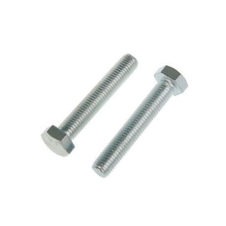 Болт с шестигранной головкой М18х100 DIN 933 класс прочн. 8.8 оцинк. (1кг/5шт) Tech-Krep/Zitar 958652