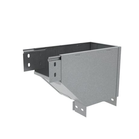 Угол для лотка вертикальный внешний правый с разворотом трассы на 90град. 100х80 "ПЛЮС" VLPDplus90-80-100-R INOX304 КМ PL6022 КМ-Профиль